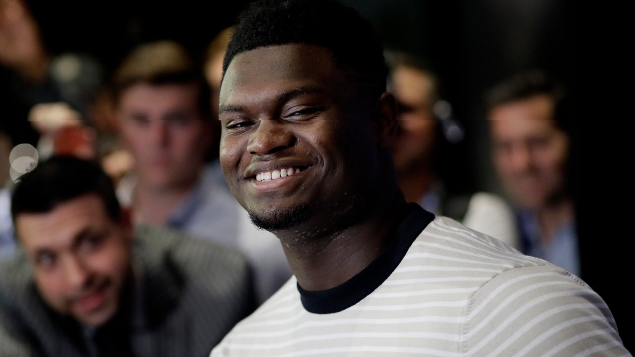Pelicans take Zion Williamson with No. 1 pick in NBA draft